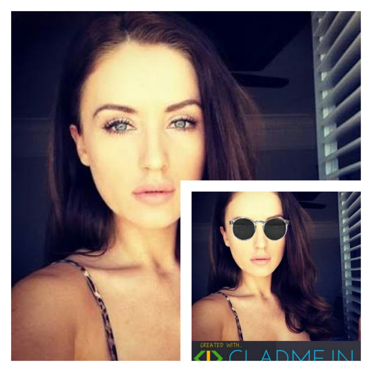 CladMeIn's tweet image. Created with CladMe #eyewear #clothes #ecommerce #omnichannel  #virtualtryon 
Try now @ bit.ly/cmeeyes