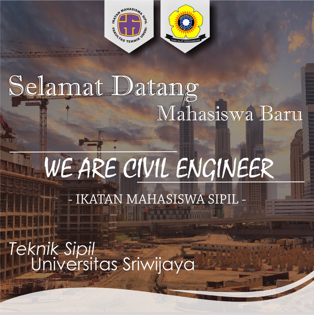 ims_unsri_'s tweet photo. SELAMAT KEPADA CAMABA yang lulus seleksi SNMPTN!
Selamat bergabung di keluarga Teknik Sipil Unsri✨ https://t.co/GI01ujp4SW
