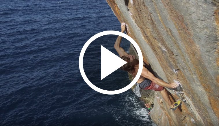 VIDEO: Chris Sharma's "Mallorcan Dreams" - Deep Water Soloing buff.ly/1rCVf1E