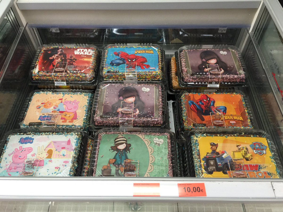 Verse taarten voor kids #mercadona