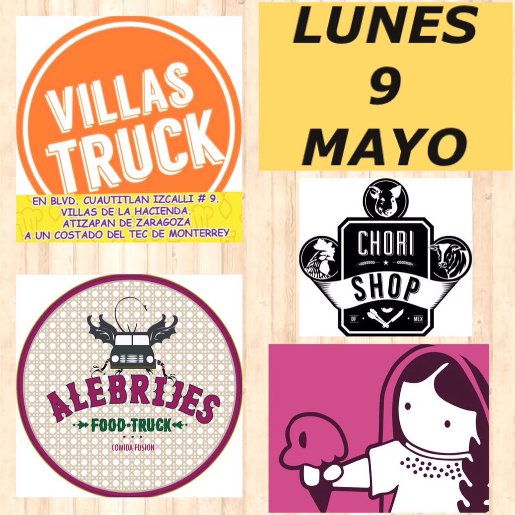 Lunes
Choripan arrachera hotdogs sopes aguas paletas y mas a un costado del <a href="/ITESMCEM/">Tec Estado de México</a> <a href="/Chorishopmx/">Chorishop</a> <a href="/AlebrijesFT/">Alebrijes Ft</a>