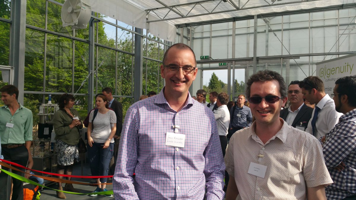 About to cut the ribbon#AIC <a href="/scienceisnotfun/">Dr Matt Davey</a> @S_D_Richardson
