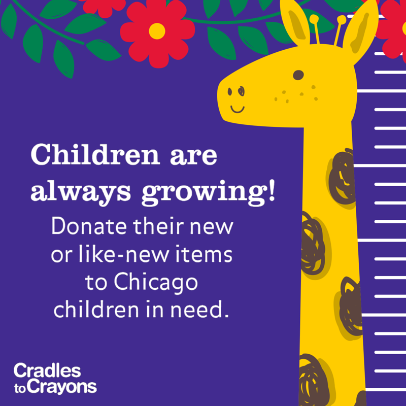 C2CChicago's tweet image. #MostNeededItems include brand-new pajamas, socks and underwear! #donate #cradlestocrayons