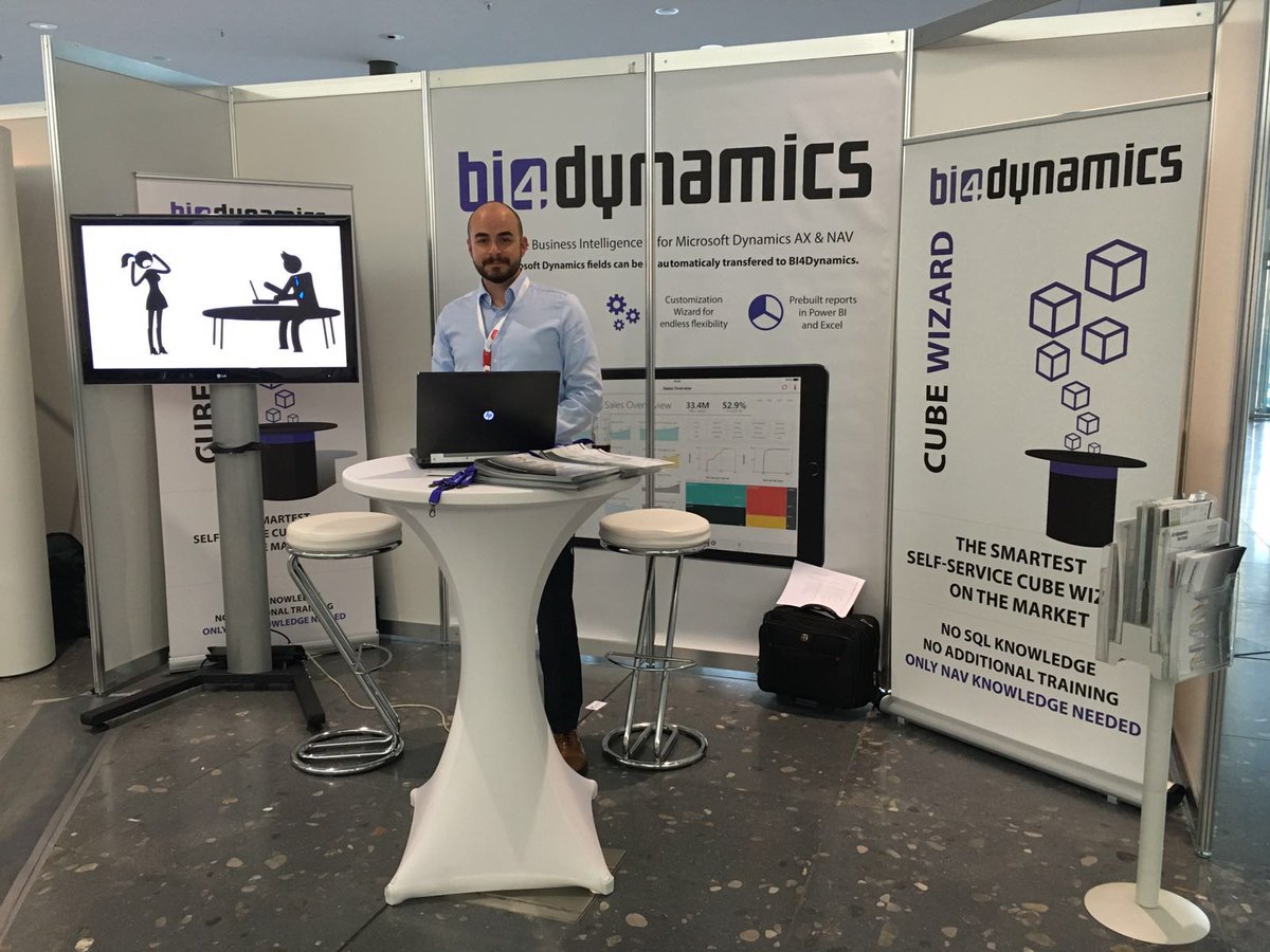 vorconBI's tweet photo. #VorauerConsulting - heute und morgen beim #mbuf Jahreskongress 2016 in #Stuttgart. #BI4Dynamics Messestand. https://t.co/xohHuzOymt