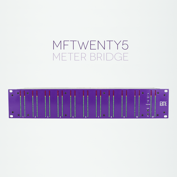 PurpleAudioLLC's tweet photo. MF  Day is back! Today we're looking at the MF Meter Bridge. Learn morea @ https://t.co/ciLG9MhUsR https://t.co/WArRg3VCNo