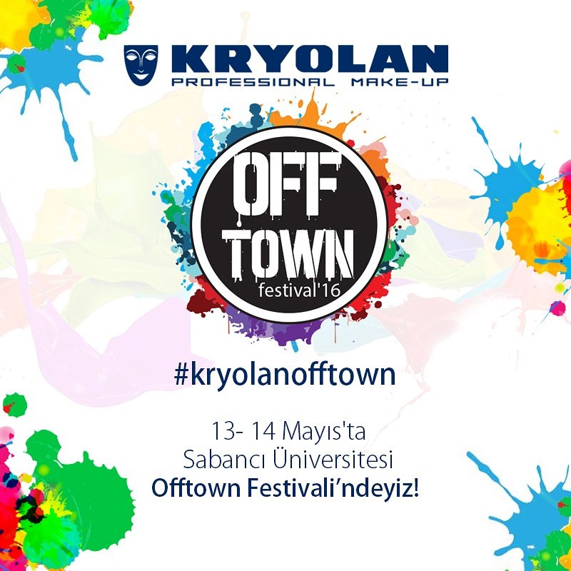 KryolanTr's tweet photo. Sabancı Üniversitesi Offtown Festivali'ndeyiz! Bizimle eğlenmeye var mısınız? #kryolanofftown #offtown https://t.co/u93SYM9QBI