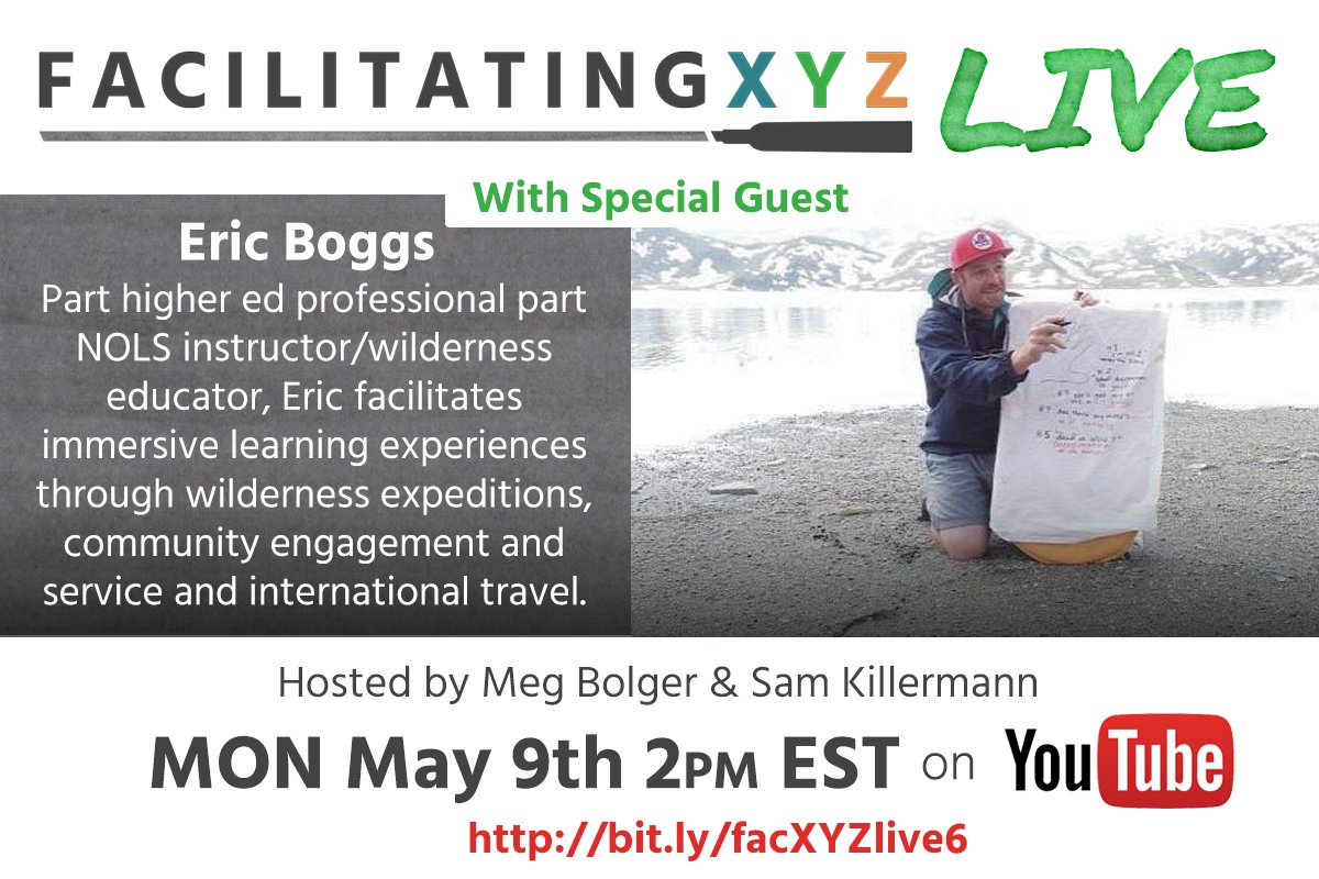 SafeZoneProject's tweet image. Tune in LIVE at 2pm EST to experience our interview with experiential educator Eric Boggs! bit.ly/facXYZlive6