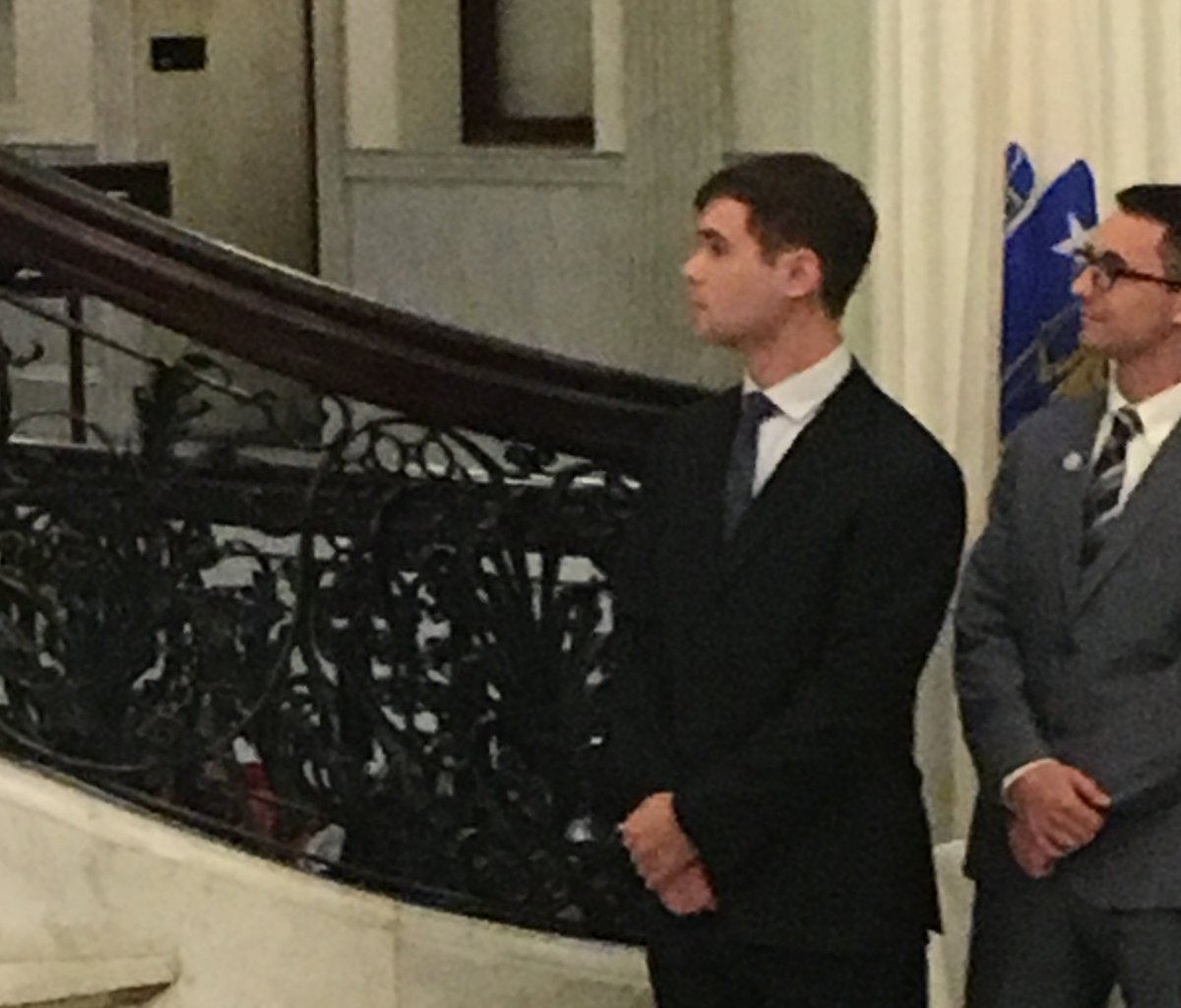 Peyton R. Helm (@ichancellorhelm) on Twitter photo Proud to be at the State House as <a href="/MassGovernor/">Governor Maura Healey</a> and others honor <a href="/UMassD/">UMass Dartmouth</a>'s Jacob Miller as one of #29WhoShine. Proud to be at the State House as <a href="/MassGovernor/">Governor Maura Healey</a> and others honor <a href="/UMassD/">UMass Dartmouth</a>'s Jacob Miller as one of #29WhoShine.