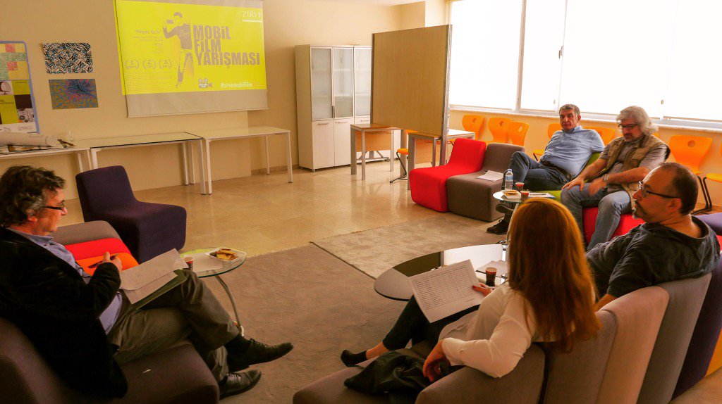 #zirvemobilfilm jüri değerlendirmesi 9 mayıs günü gerçekleşti!