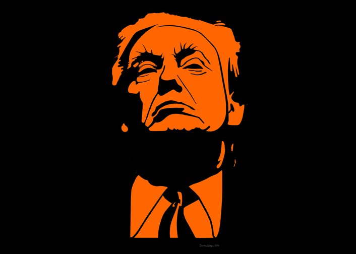 DonkeyHotey's tweet photo. Tell the media to stop #OrangeWashing their 2016 election coverage.  @NBC @CBS @ABC @MSNBC @CNN @PBS @FOXNEWS https://t.co/FTKDi7d2D9