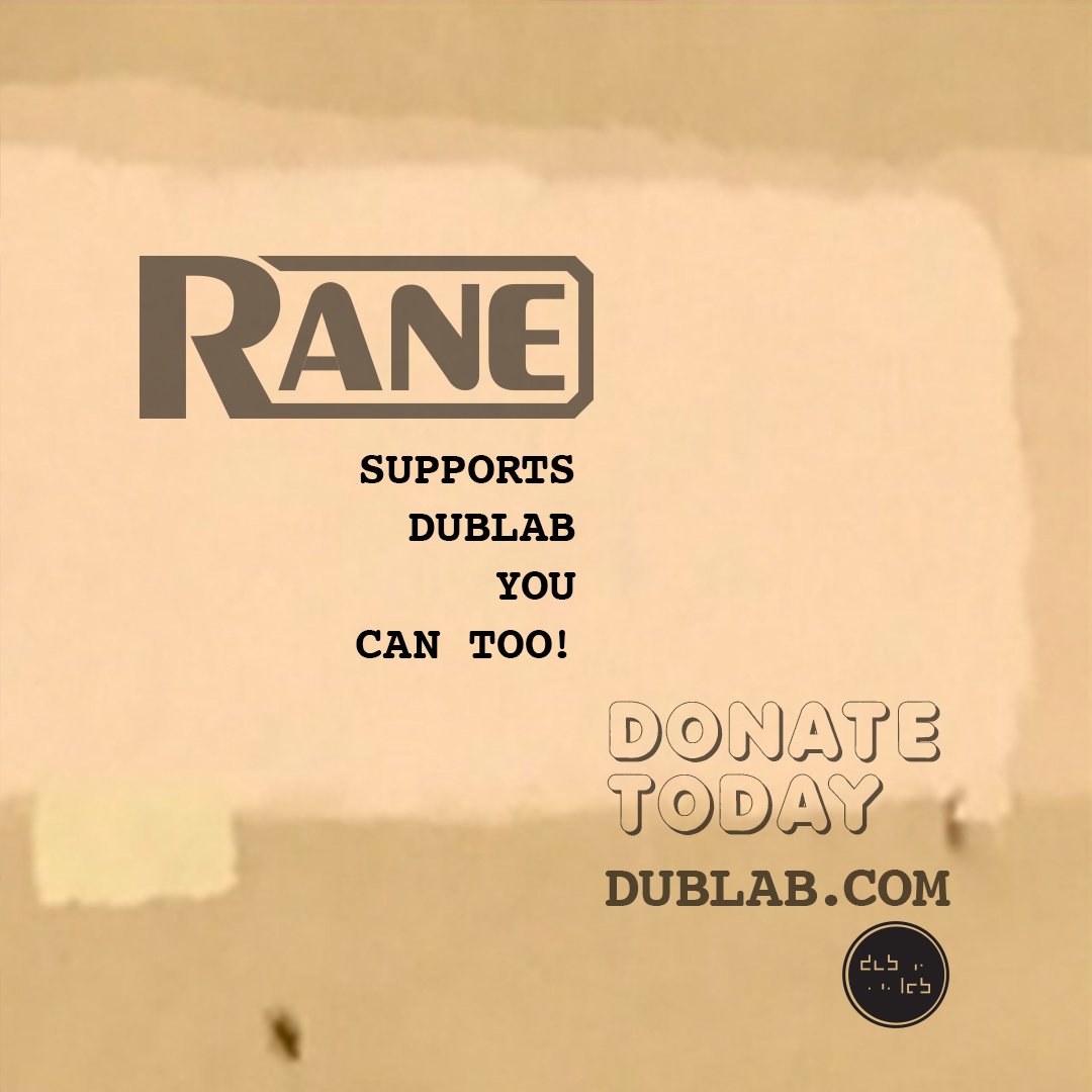 Thank you <a href="/RaneDJ/">RANE</a> for sponsoring today's Proton Drive broadcast on dublab.com!