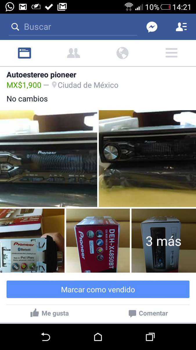 vendoycomprohoy's tweet photo. @AdolfoPrietoVec Autoestereos Bluetooth nuevos, Philips 900 y pioneer 1900 whatsapp 5512288183 https://t.co/y6MNwdbvWH