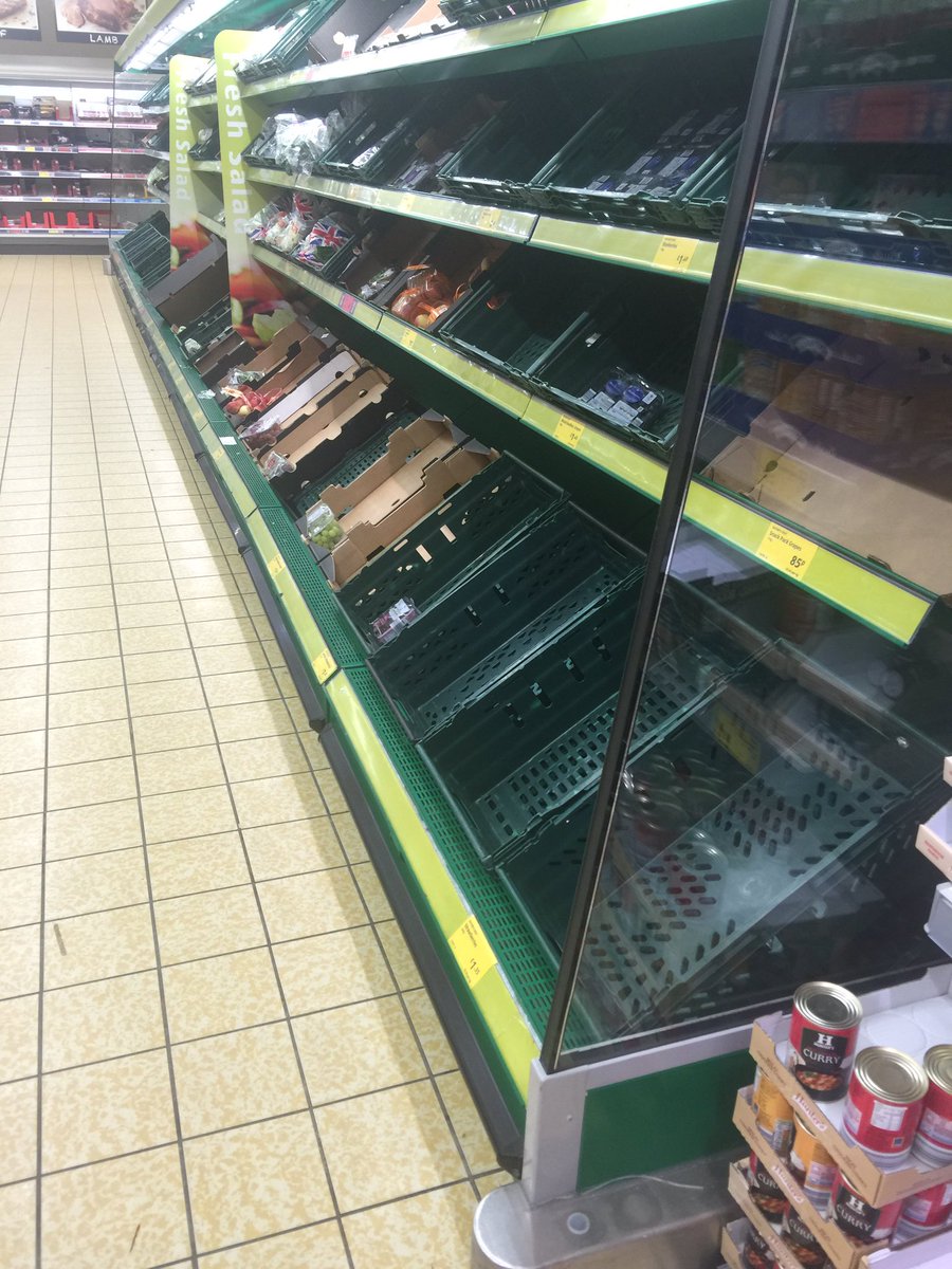 NickStyles88's tweet photo. @AldiUK visited your Tir-Y-Birth store over the past few days to find the shelves constantly bare... So frustrating! https://t.co/PvjyVlSedD