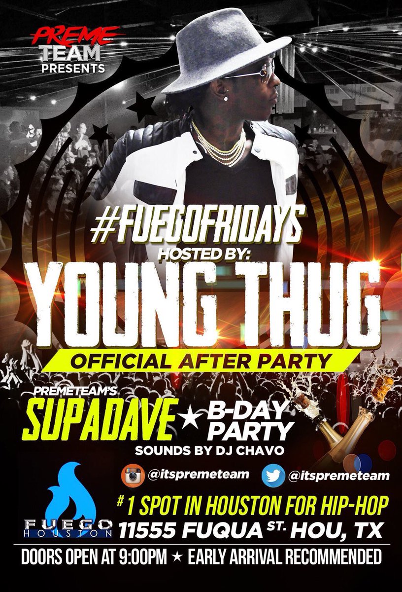 IsaabelDanielle's tweet photo. Book your sections with #yourfavwaitress 💯 @youngthug will be in the building‼️ 😍🔥 #FuegoFridays #PremeTeam https://t.co/gR3uQPkDMf