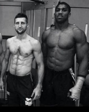 boxingdailycom's tweet photo. I swear AJ came out of a comic book or something who the f*ck has he been training with..? The Incredible Hulk https://t.co/es9h6bOFe4