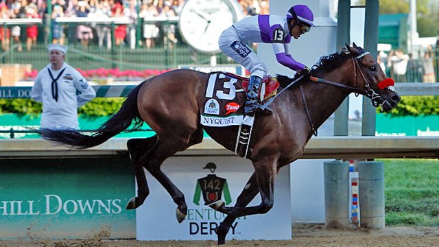 USALegend's tweet photo. Two American originals: the Kentucky Derby and our All-American Blazer. Congratulations Nyquist! https://t.co/aaX7wi5kPG