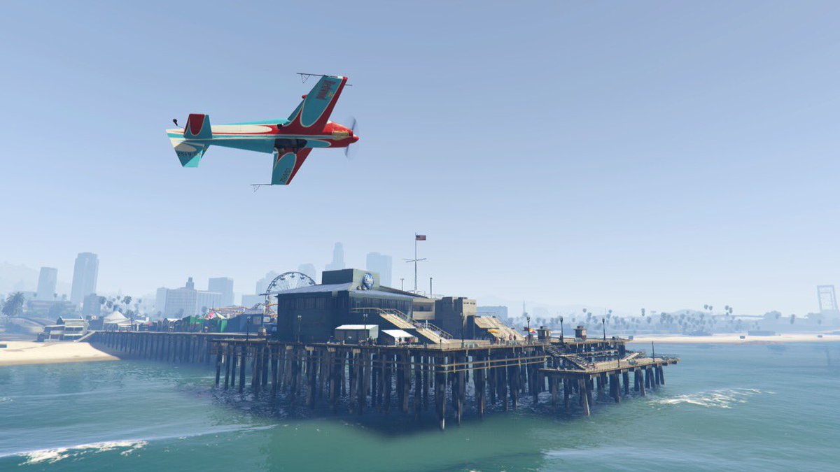 SS_Arrows's tweet photo. Los Santos Pier #TeamSandyShore https://t.co/ei6rVQ3yM9
