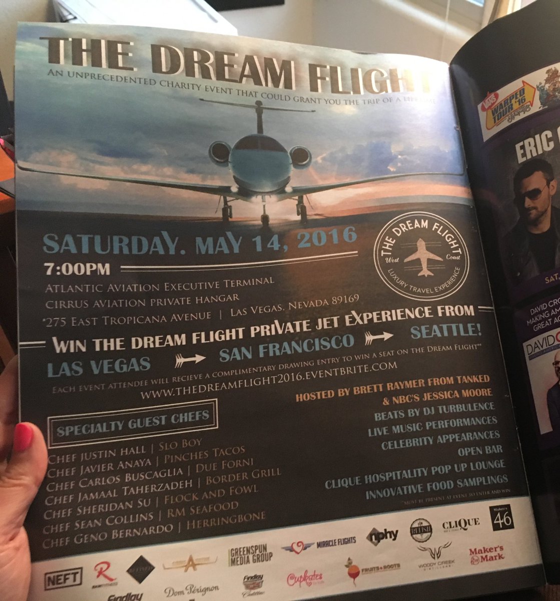 TyraBellHolland's tweet photo. Swankiest charity event of the season in 5 days! 
@CirrusAV #PrivateHangar @LVMH #DomPerignon @djturbulence #vegas https://t.co/0eu54PdhyN