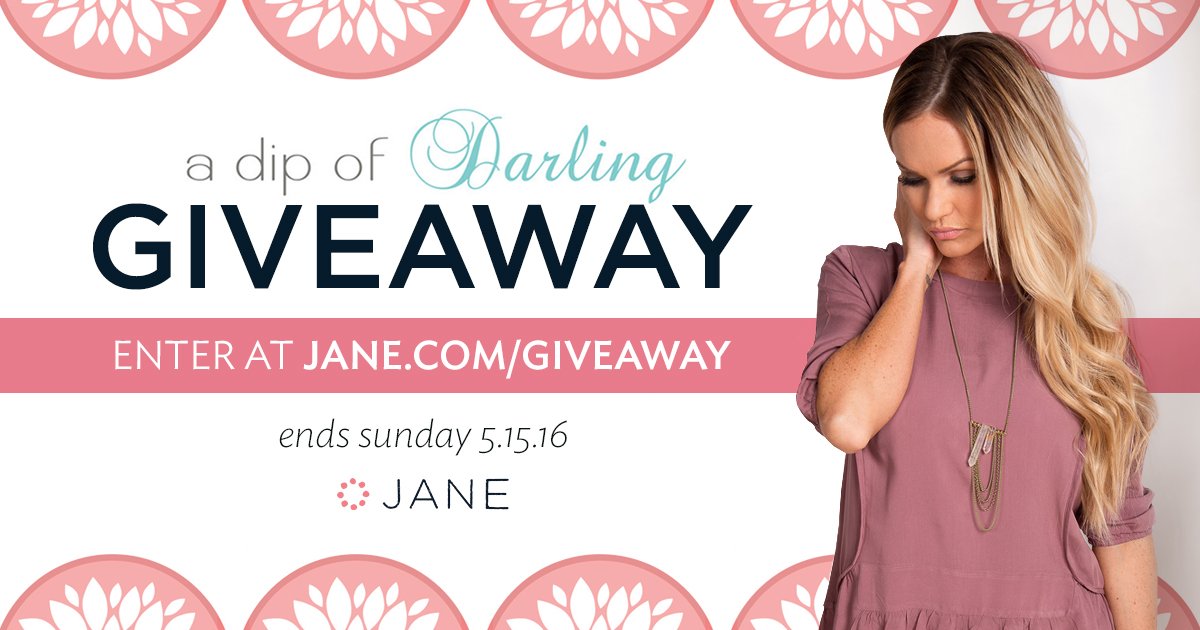 janedeals's tweet photo. 3 winners, 3 prizes = 1 awesome giveaway! Thanks to A Dip of Darling for this #giveaway >> {https://t.co/uK33lNDaED} https://t.co/h9O2YekBJ4