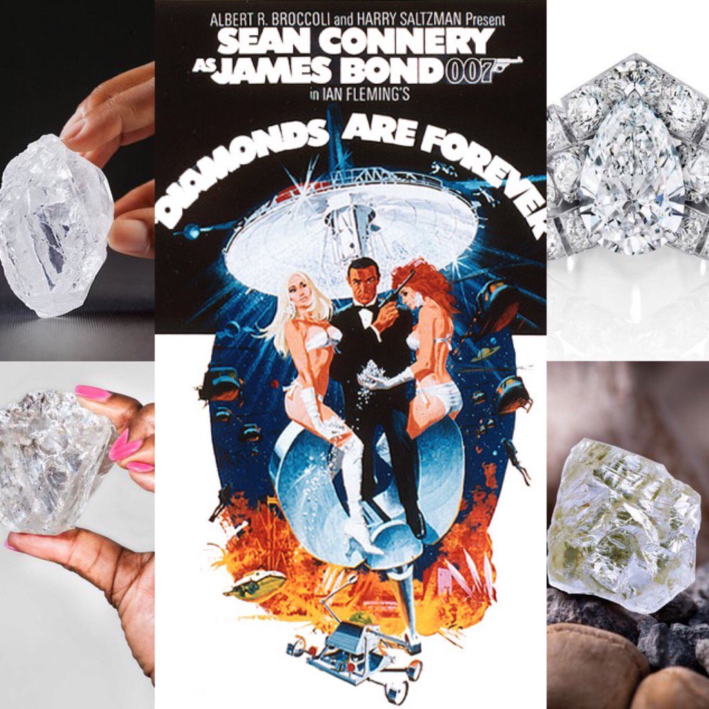 TheJewelleryEd's tweet photo. Diamonds are Forever #DressAFilm #JamesBond #Diamonds https://t.co/x27P0JeU5B https://t.co/ngcnMsE4s5