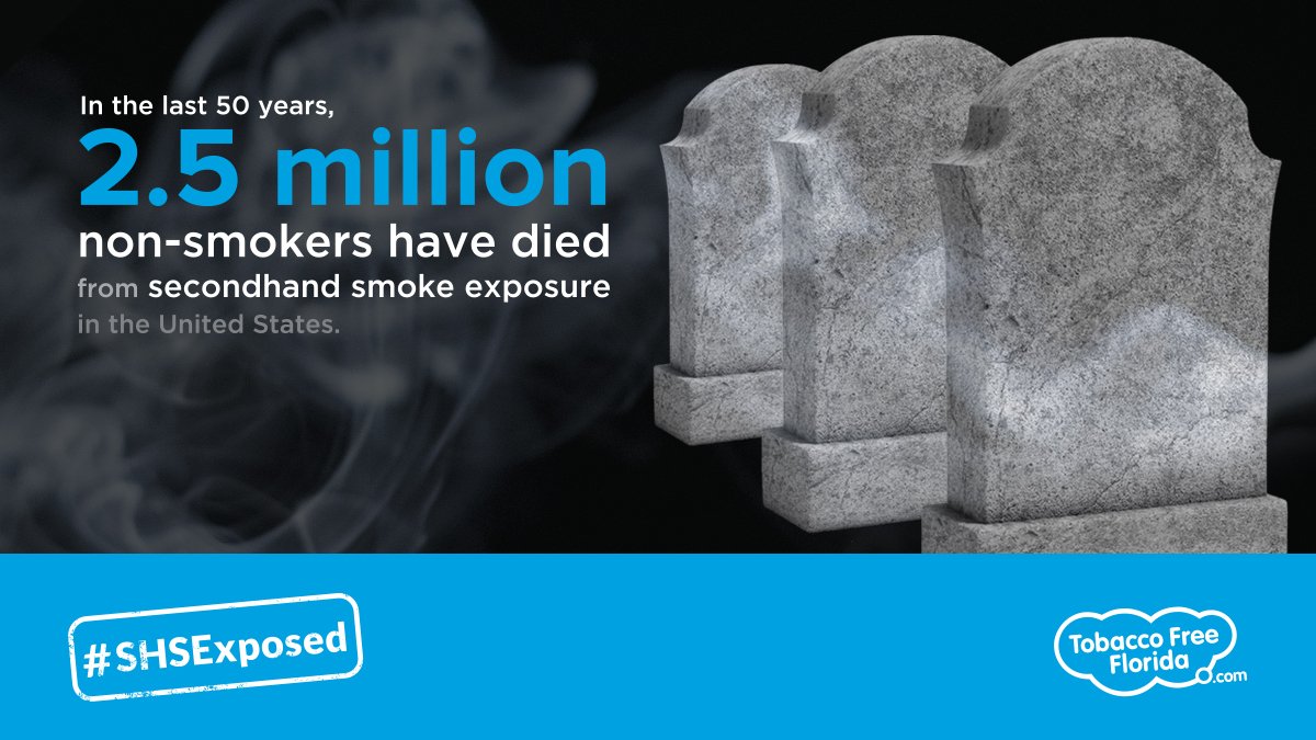 tobaccofreefla's tweet photo. #StayFarAwayFrom secondhand smoke. #SHSExposed https://t.co/i6uV6A7Ybb
