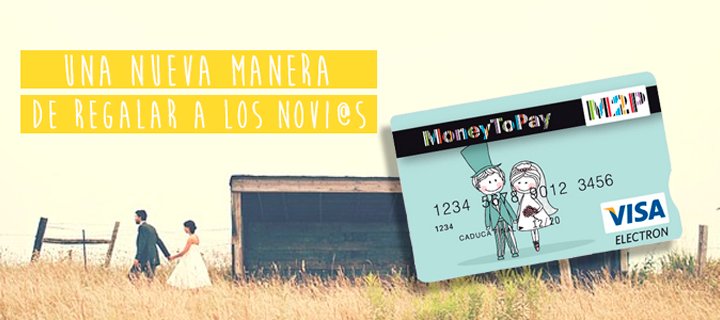MoneyToPay's tweet photo. ¿Demasiadas #bodas a la vista? ¡No te líes y regala una tarjeta #MoneyToGift! #M2Blog https://t.co/2nSp8zcozn https://t.co/vEWSJOajzQ