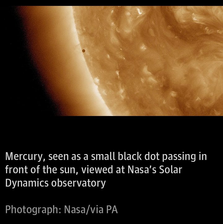 maestross's tweet photo. #mercurytransit https://t.co/1Ww0nOi0mY