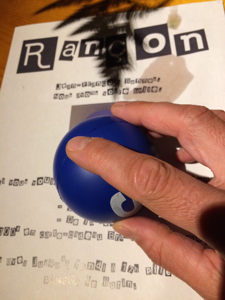 Ne cédons pas à la menace ! #jamaissansmaballe