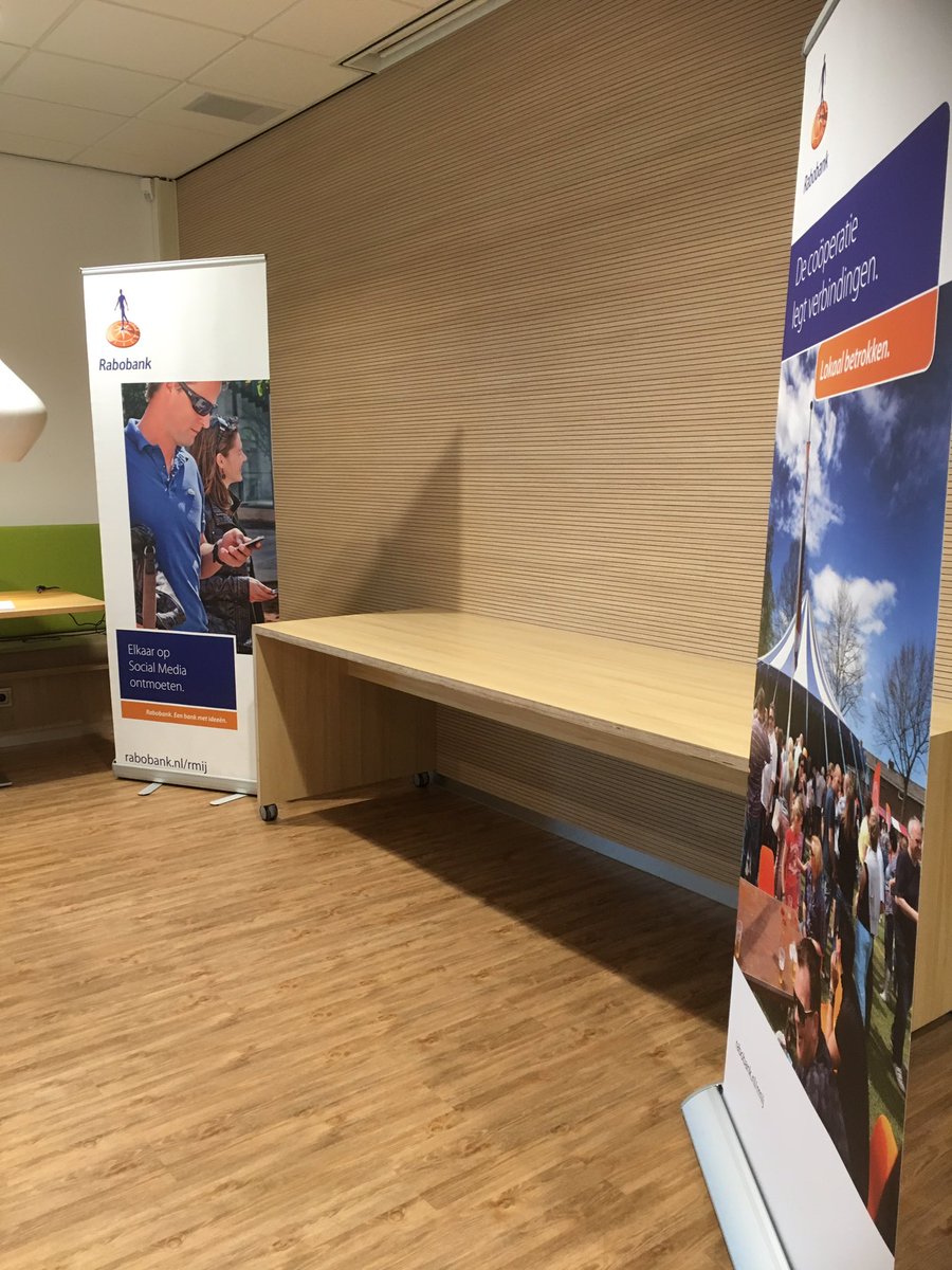 TVHeerjan's tweet photo. Social Media Café @RabobankRMIJ https://t.co/Q3QVmSRa46