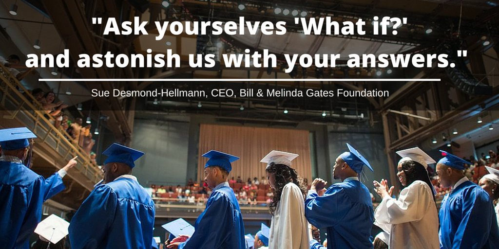 GatesUS's tweet image. Great accomplishments start with big dreams. A great moment of inspiration from @SueDHellmann!