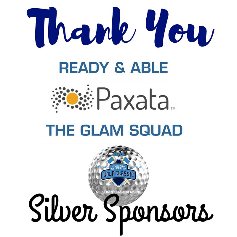 CountOnMeFF's tweet photo. We're so appreciative of Silver Sponsors Ready & Able, @Paxata, and The Glam Squad! #PuttItForward #MoraCelebGolf https://t.co/0eEZejvmMV