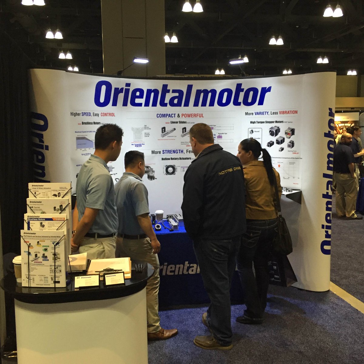 OrientalMotor's tweet photo. If you missed our booth @Mfg4Event #Mfg4, check our new products at https://t.co/1dvNVLdBnr https://t.co/NBGa8H0ex1
