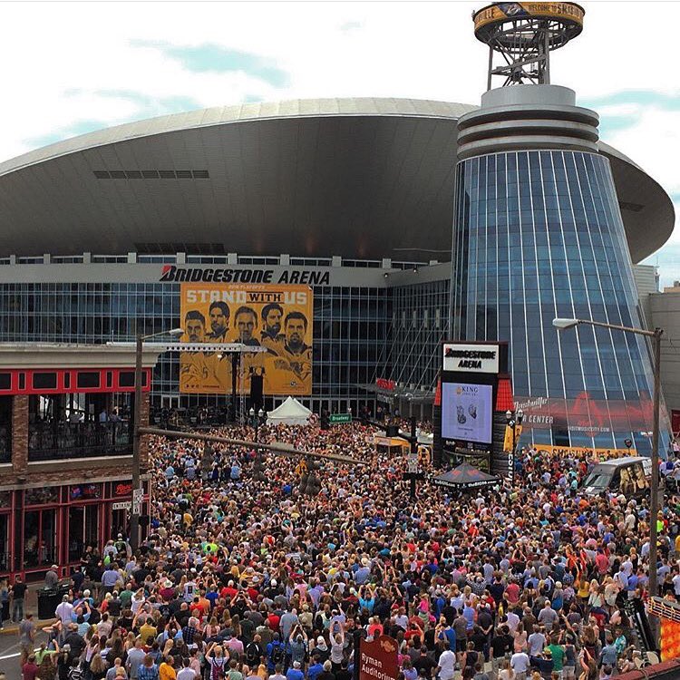 TristarAdventur's tweet photo. Did anybody make it to to the Free @keithurban concert in #Nashville?
📷 by @bridgestonearenaofficial  #tn #musiccity https://t.co/XWV0bk4nR2