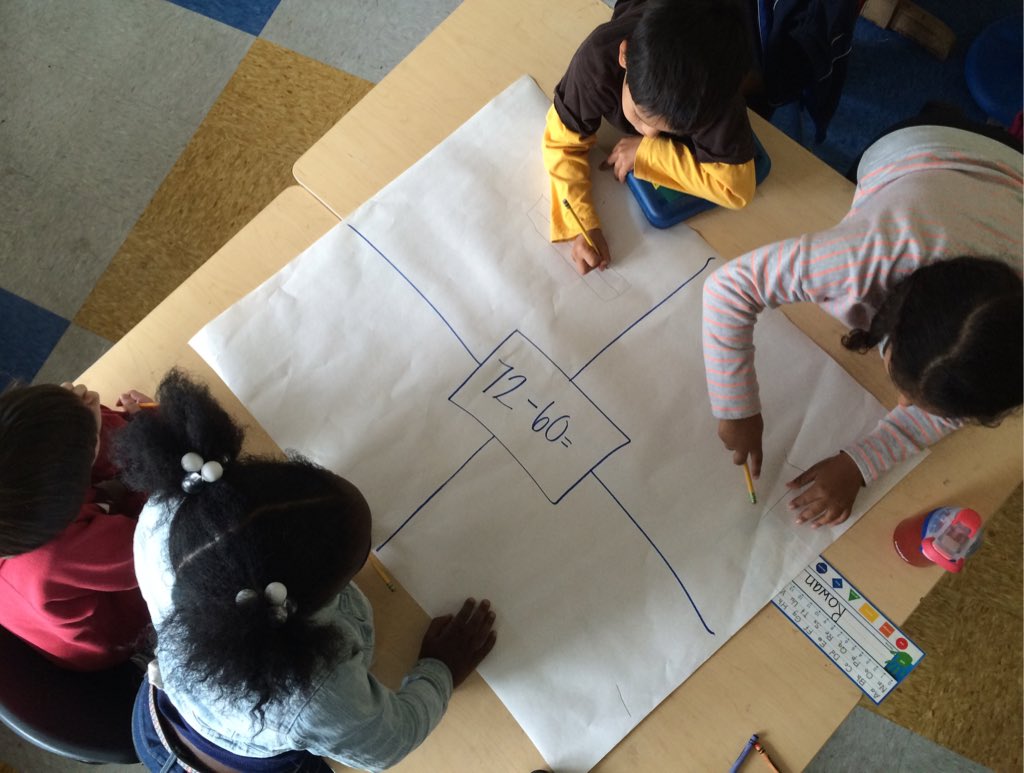 MsSpafford's tweet image. Ss working together on #multiplemethods! Giant posters are the best! #makeitfun