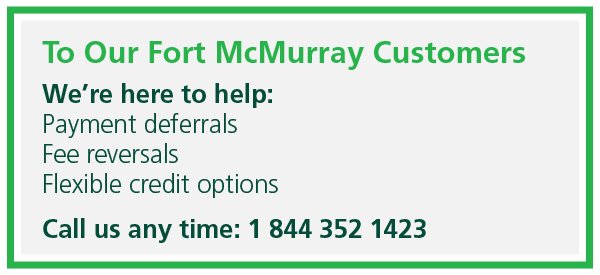 The #YMM TD Helps program is available to those affected by the #FortMacFire go.td.com/1WdxCZQ