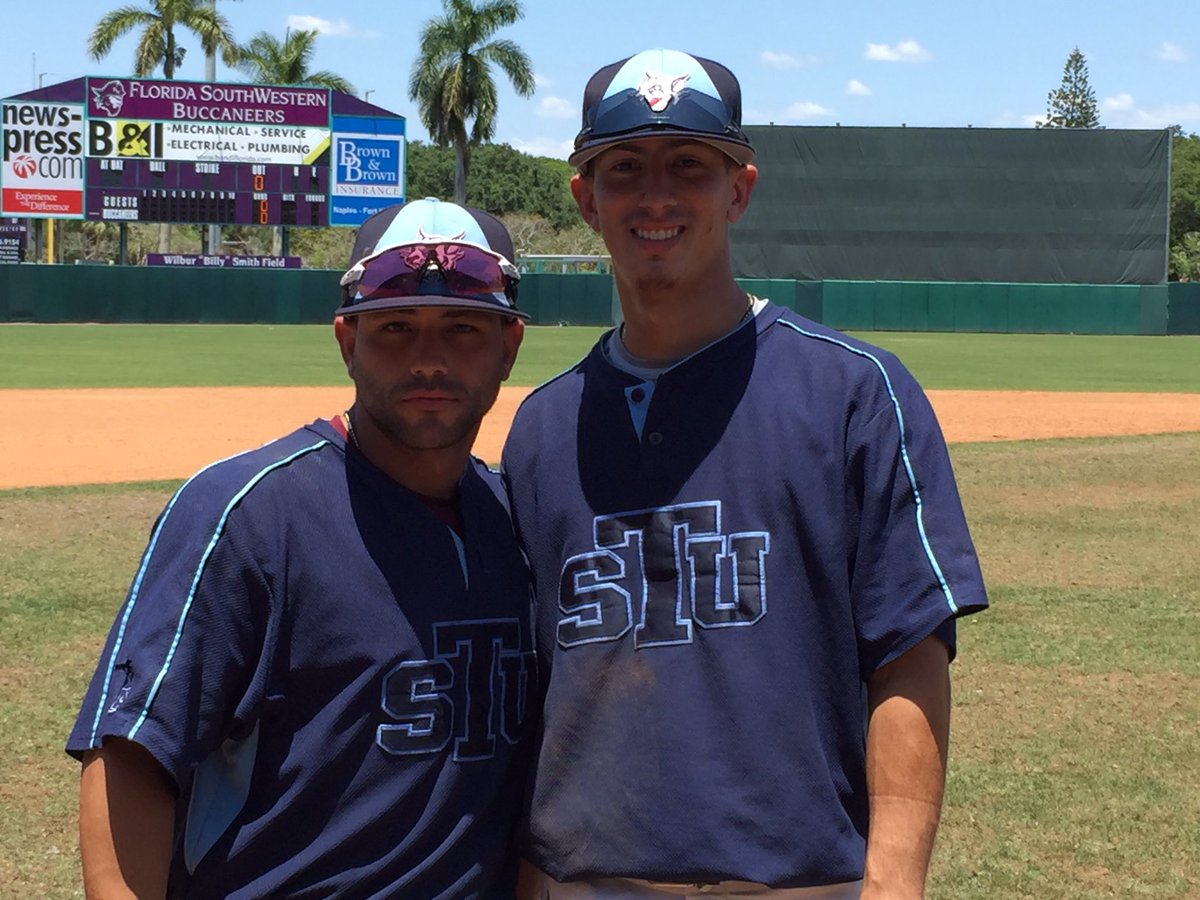 STU_Athletics's tweet photo. Baseball: STU's Jose Gomez &amp; Cesar Ramirez named to Sun Conference Championship All-Tournament team https://t.co/IThfQdt665