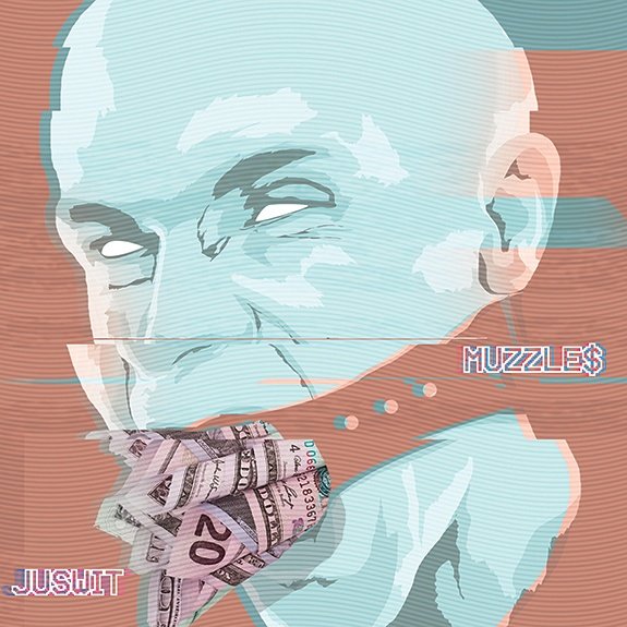 JusWit785's tweet photo. Here it is, the final cover of Muzzle$ by @Kendu56 #Muzzles #HipHop #KansasHipHop #LFK #KC #NewMusicComing https://t.co/2MrooK7U9g