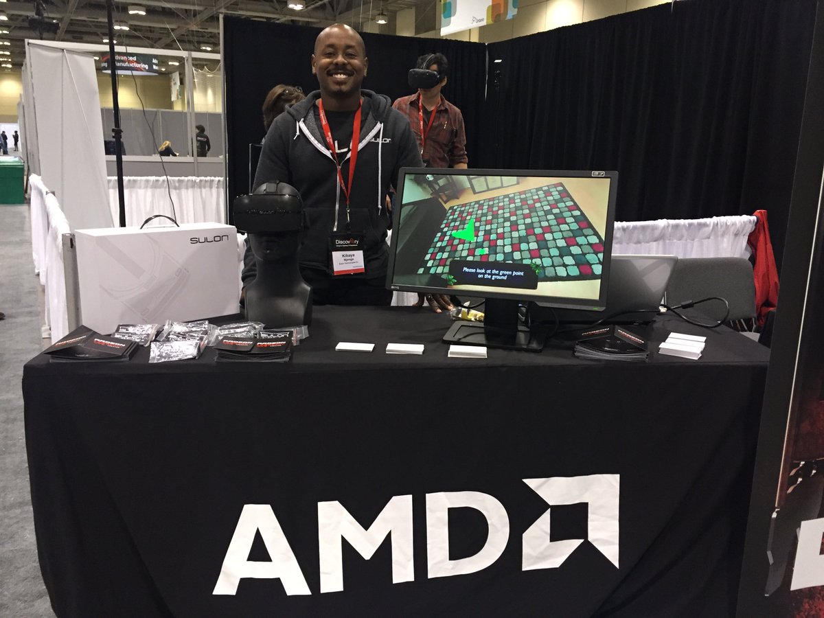 SulonTech's tweet image. SULON is back at #OCEdiscovery this year! Stop by our booth at @AMD to say hi!