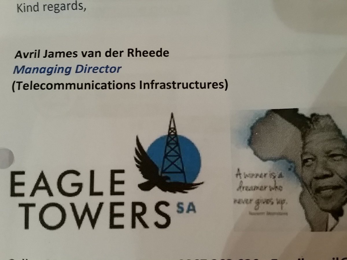 alanwinde's tweet photo. Launch of Eagle Towers SA. An entrepreneur with a vision. Well done Avril van der Rheede. Jamestown Stellenbosch https://t.co/n9KYGAmGP1
