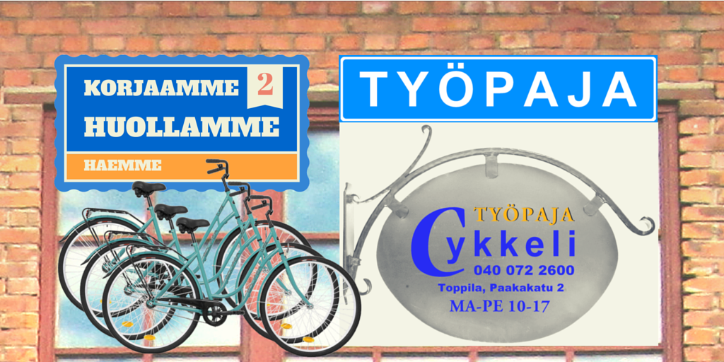 ToppilaCenter's tweet photo. Muista pyöräpaja Cykkeli Paakakatu 2 #Meritoppila Avoinna MA-PE 10-17 #pyoeraeily #pyoeraeilyviikko #korjaamo https://t.co/XSl7TAtZia