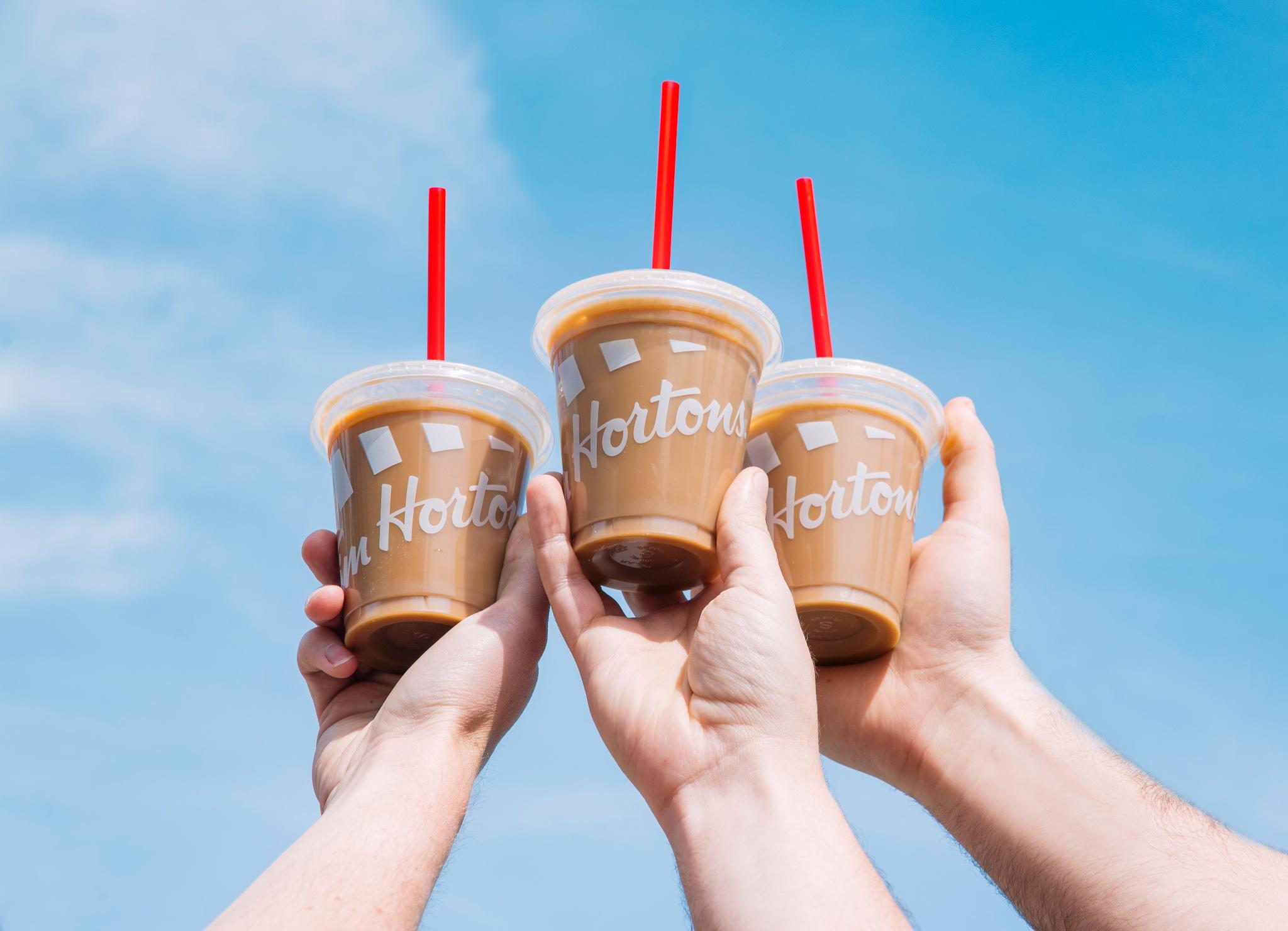 iced coffee tim hortons