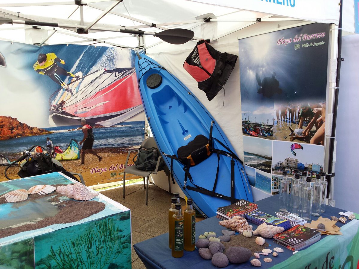 Juandiazsanchez's tweet photo. Éxito de la #FIMAR2016 en la que ha participado #Ingenio con un stand de promoción de la Playa del Burrero https://t.co/LHwt2urya1