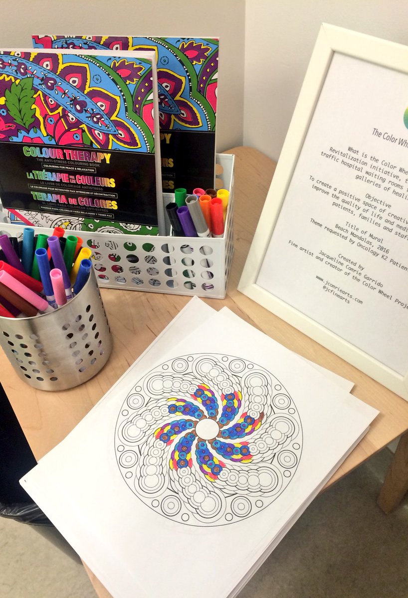 jacquiecomrie's tweet photo. Received loved n incredible feedback today @EastGeneral. #colouringbooks are a hit! @PatientsCanada https://t.co/gamGf1vzYM