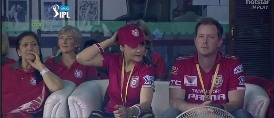 Preity Zinta &amp; Gene Goodenough SPOTTED At #KXIPvRCB Match - wp.me/4OreX #SimplyAmina