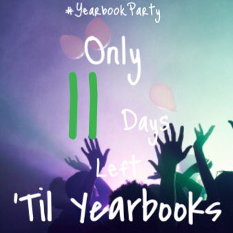 SantaFeYB's tweet photo. 11 more days until you get to hold the memories of the entire school year In you hands! #YearbookParty https://t.co/7gnimDWBdk