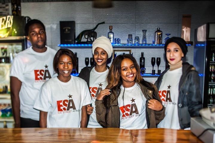 AfricaEnt365's tweet photo. Official launch #eatstreetafrica Featuring music talent @hollywasserfall and funny man @beachbody1990s #Indama https://t.co/BbcRCyjFAg