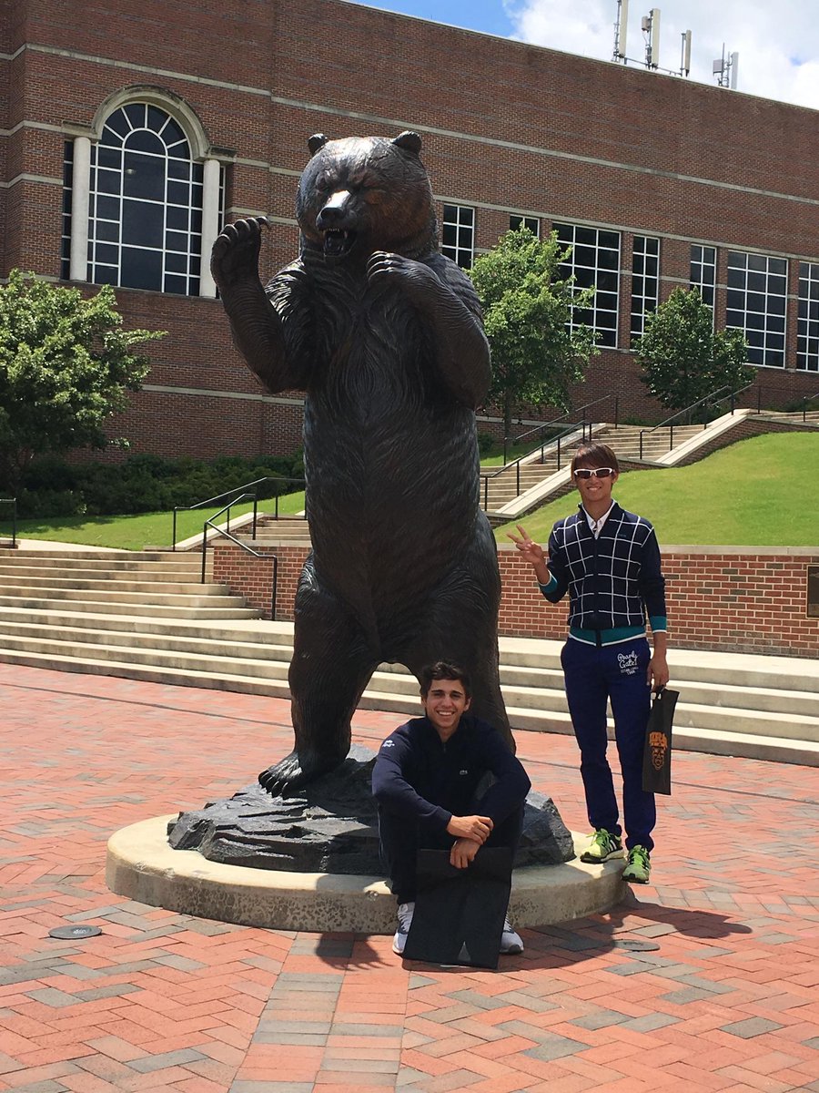 scott_ijga's tweet photo. @Lino_Galdin  and @kanata505  picked a great day to visit @MercerYou #ijga https://t.co/BitoPo2pfu