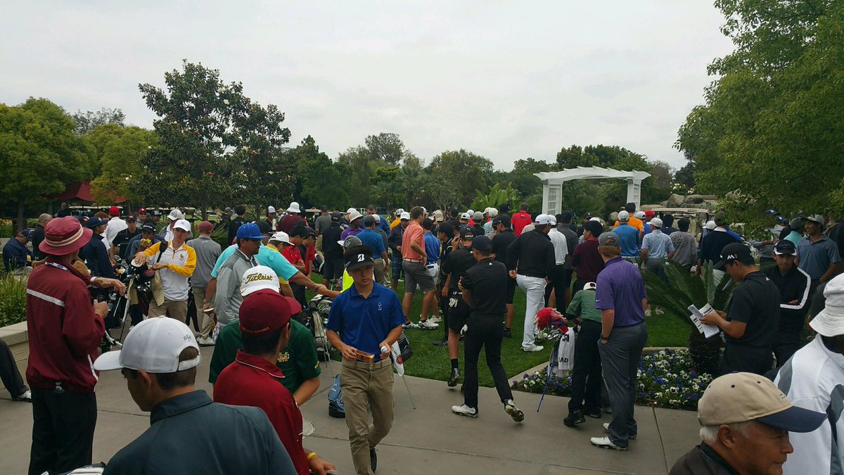 First round of CIF golf championships are underway from Skylinks! Can you find Derrick and Joseph? Good luck guys! 🏌