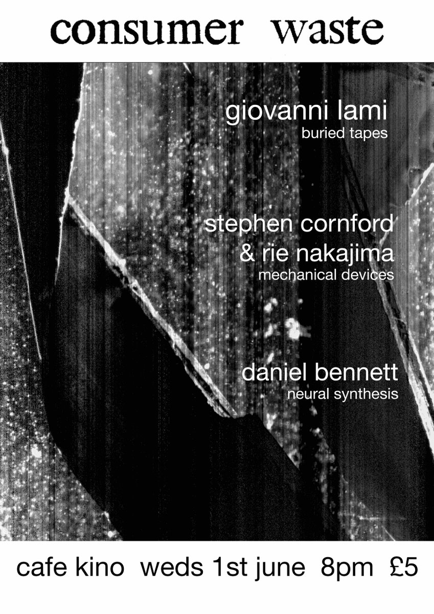 Next month <a href="/cafekinobristol/">Cafe Kino</a> we're having a little shindig to launch the new Giovanni Lami CD: