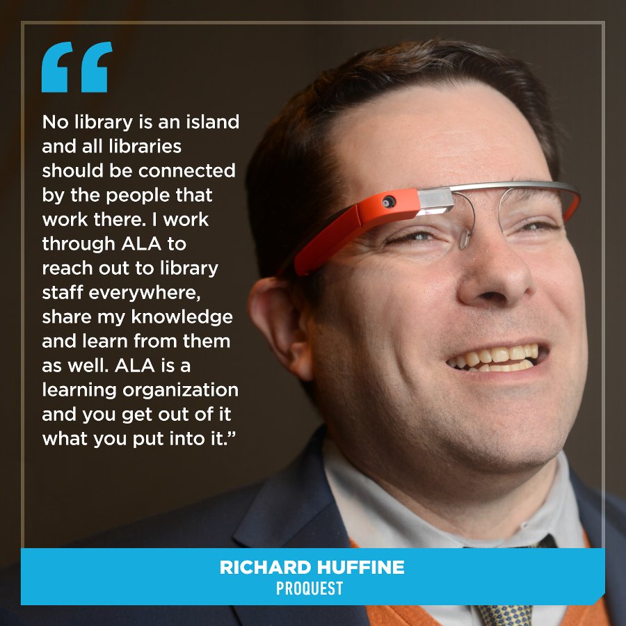My ALA membership testimonial... from January 2015 when Google Glass was still a thing. #ALA